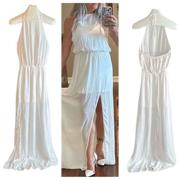 Show Me Your MuMu limited addition Heather Halter Dress - Picture 3 of 14